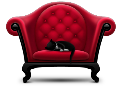 An image of the final Sofa icon with Zowieso – our office cat – on it.